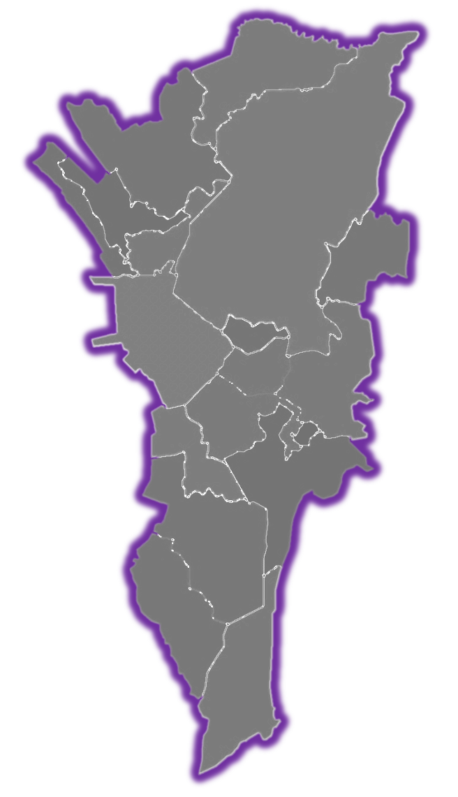 NCR Map visual equipment rental in NCR
