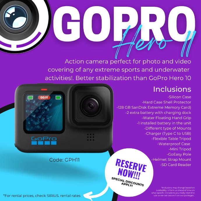 gopro 11 for rent near me