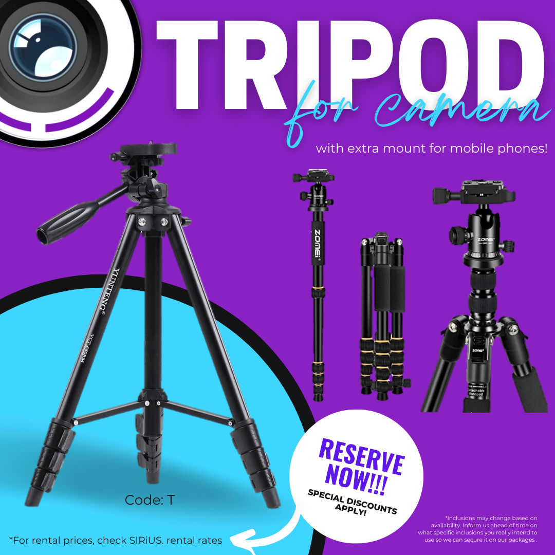 tripod for rent near me ncr